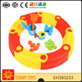 Interlocking large round ourtdoor garden sand beach toys pit moulds bucket toy play set